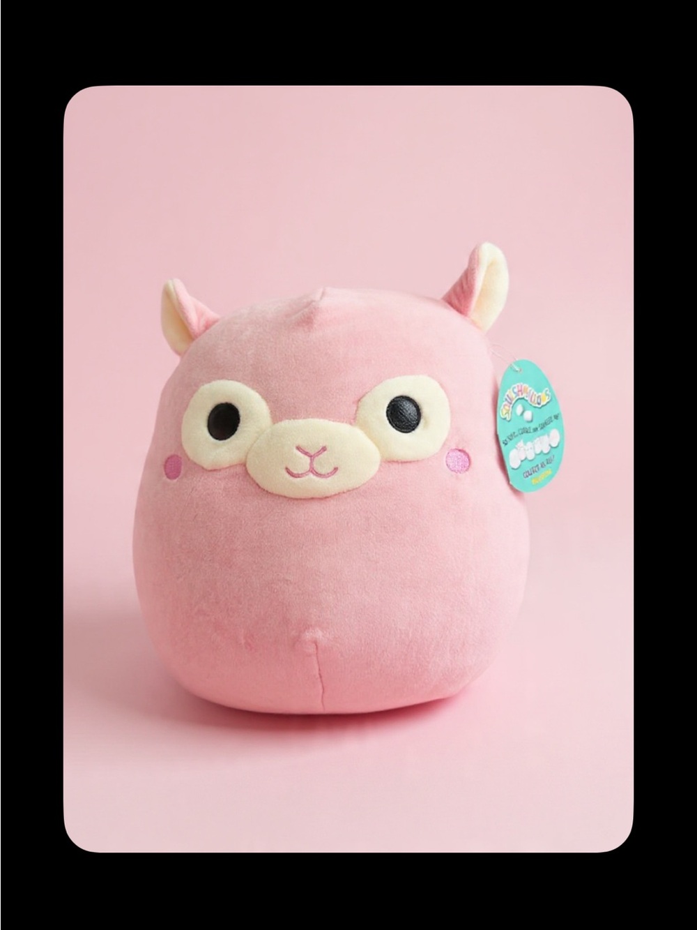 Kellytoy Pink Squishmallow Alpaca Plush